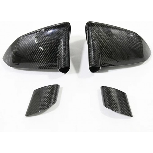 Real Carbon Fiber Modified Rearview Mirror Shell Replacement Style Mirror Cover Ear Mirror Cover Compatible with Lamborghini LP570